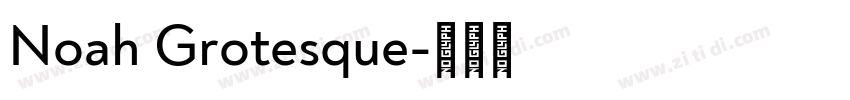 Noah Grotesque字体转换 Noah Grotesque字体转换